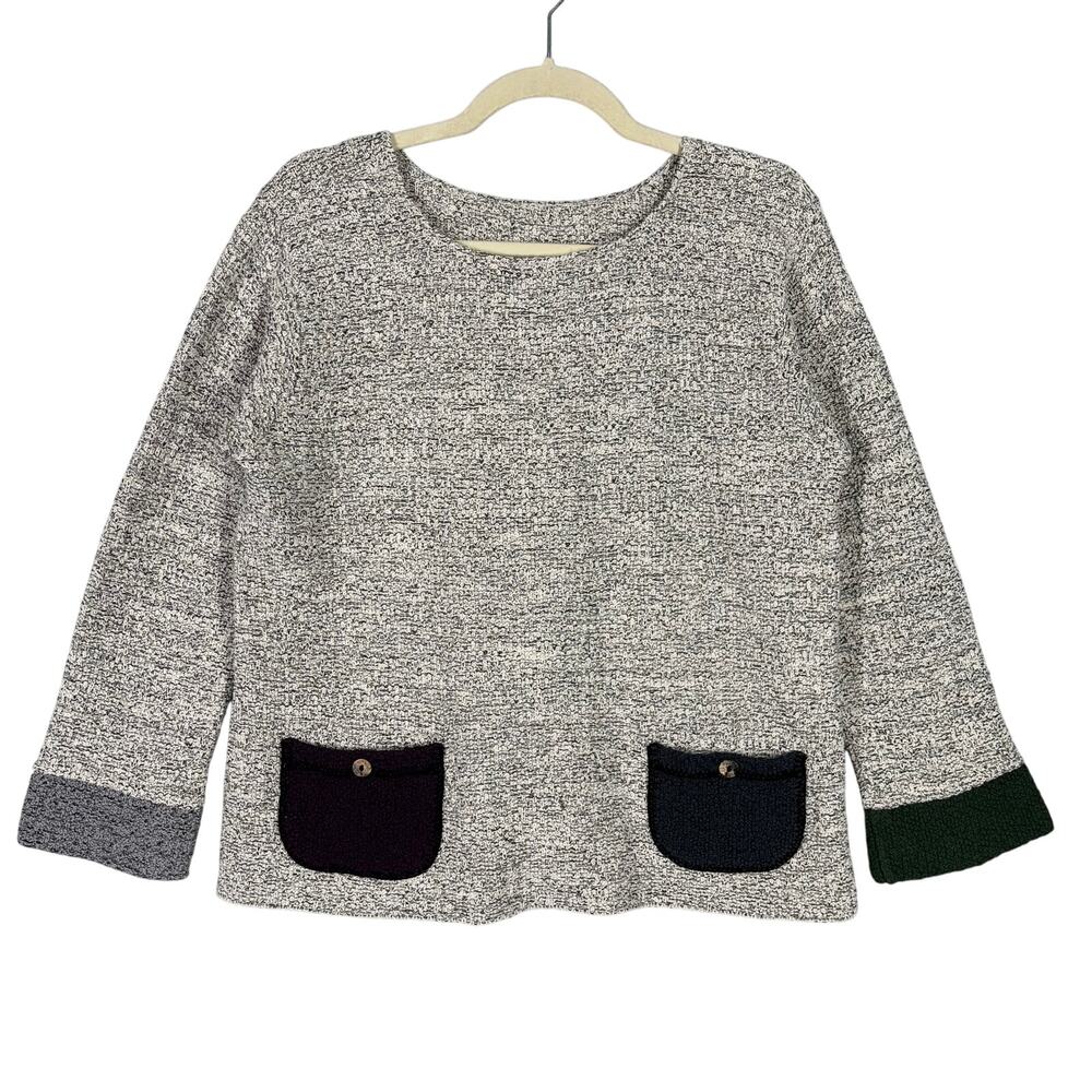 Margaret Winters Sweater Women Small Lagenlook Artsy Granny Art to Wear USA $128